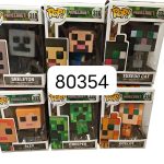 Figurki POP minecraft.