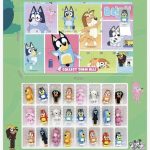 Kalendarz Adwentowy BLUEY 24 figurki PIESKI PRZYJACIEL BINGO i reszta ekipy