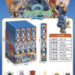 ZESTAW FIGURKI 6PCS ZOOTOPIA ZWIERZOGRÓD