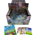 ZABAWKA Saszetki FIGURKI + 3 karty pilka 2026 fifa world cup