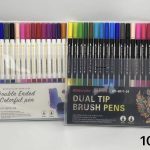 MARKERY DOUBLE ENDED COLORFUL PEN 24PCS 2164678