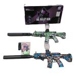 ZABAWKA PISTOLET NA BATERIA KULKI ZELOWE 2165244