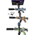 ZABAWKA PISTOLET NA BATERIA KULKI ZELOWE 2165246