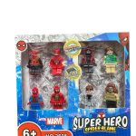 FIGURKI Z KLOCKÓW 8PCS SUPER HERO 2168666