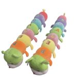 DŁUGA GĄSIENICA PODUSZKA MASKOTKA PLUSZOWA 70CM 2170260