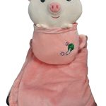 MASKOTKI MIŚ PLUSZAK 50CM + KOCYKA 2170275