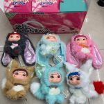 Wakuku V2 Fox and Bunny Trick Or Treat Series Pluszowy winylowy brelok do kluczy 2170677