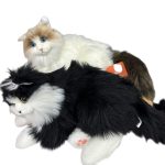 CHONGKER Ręcznie Wykonana Pluszowa Ragdoll-Kotka  Dla Dzieci i Seniorów 2170691