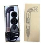 Mocna Suszarka do włosów Dyson Supersonic r Straight+Wavy Fioletowy jaspis 2173070