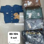 Swetry DZIECIĘCA size 80-104 _ paczka 4szt _1 kolor