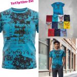 Bluzki MĘSKA_ Size m-2xl _paczka 12szt_mix kolor 1490938