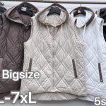 Kamizelki Damskie _size 3-7xl_paczka 5szt 1 kolor 1494101