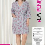 Szlafrok DAMSKA TURECKA_size xl-4xl_paczka 12 szt_mixkolor 4840650