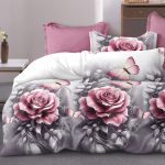 Komplet pościeli 5D „”” MILANO „” 100% satyna – bawełna  4 Częściowy Rozmiar : 160/200cm 4615769