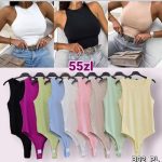 Body Damskie wloskie_ Size uni _paczka 6szt_mix kolor 4353355