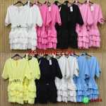 Kombinezony DAMSKA _size UNI_paczka 6szt_mix kolor 4353505