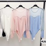 Body Damskie wloskie_ Size uni _paczka 6szt_mix kolor 4356520