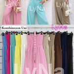 Kombinezony Damskie wloskie_ Size uni _paczka 6szt_ mix kolor