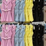 Kombinezony Damskie wloskie_ Size uni _paczka 6szt_mix kolor 9679306