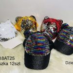 Czapki Damskie_ paczka 12szt _mix kolor 9687147