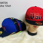 Czapki Damskie_ paczka 12szt _mix kolor 9687154