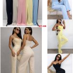 Kombinezony Damskie wloskie_ Size uni _paczka 6szt_mix kolor 9687935