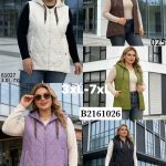 Kamizelki Damskie _ Size 3-7xl _paczka 5szt_1 kolor 9687378