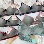 Biustonosz damskie_Miska A 32-36_paczka 6szt _1 kolor