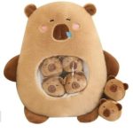 Maskotka Pluszowa Dla Dzieci Kapibara Capybara Pudding Zabawka Duża 50cm
