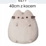 Maskotka pusheen 40 cm z kocem