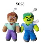 Maskotka Minecraft zombie.