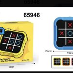 GRA ZRĘCZNOŚCIOWA ELEKTRONICZNA KÓŁKO I KRZYŻYK TIC-TAC-TOE NORIMPEX