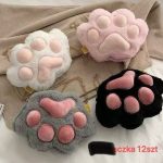 TORBA PLUSZOWA KOCIA ŁAPA MIX