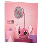 Lampka Led Lilo & Stitch na biurko wentylator