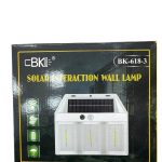 LAMPA ŚCIENNA SOLARNA ŻARÓWKA Kinkiet LED