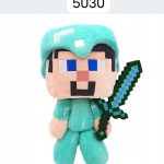 Maskotka Minecraft steve z miecz 1962981