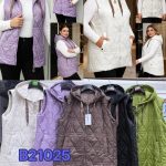 Kamizelki Damskie _ Size 3-7xl _paczka 5szt_ 1 kolor