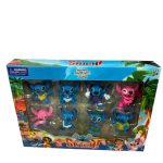 ZESTAW Figurki Stich 8 figurk
