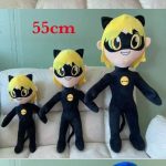 Maskotka Czarny Kot Miraculum Biedronka 55CM