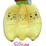 Poduszka maskotka pluszak Banany owoce 50 cm