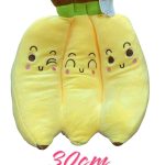 Poduszka maskotka pluszak Banany owoce 30 cm