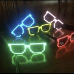 Okulary LED Minecraft NA bateria