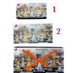 SZACHY MAGNETYCZNE MAGNETIC CHESS SZACHY TURNIEJOWE ZŁOTE SREBRNE FIGURY (1)