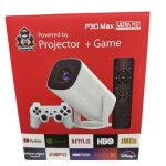 PROJEKTOR HY300 PRO 2025 WERSJA 4K WIFI PRZENOŚNY SMART ANDROID TV RZUTNIK