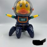 Robot Interaktywny gra tańczy świeci