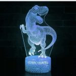 Lampka Na Biurko LED usb + pilot  DINOZAUR