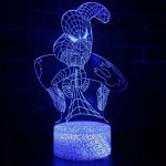 Lampka Na Biurko LED usb + pilot Spider-Man