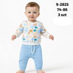 Komplety DZIECIĘCA size 74-86_ paczka 6szt _1 kolor 1555562