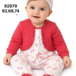 Komplety DZIECIĘCA size 62-74_ paczka 6szt _1 kolor 1555565