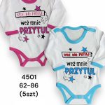Body DZIECIĘCA size 62-86_ paczka 5szt _1 kolor 1554386